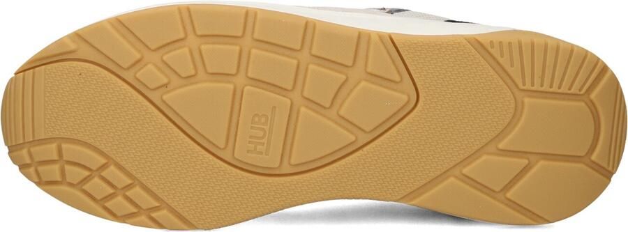 Hub Heren Lage sneakers Chunky zool Glide Bruin Suède - Foto 4