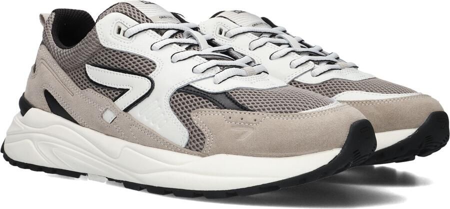 Hub Heren Lage sneakers Chunky zool Grid Taupe Suède