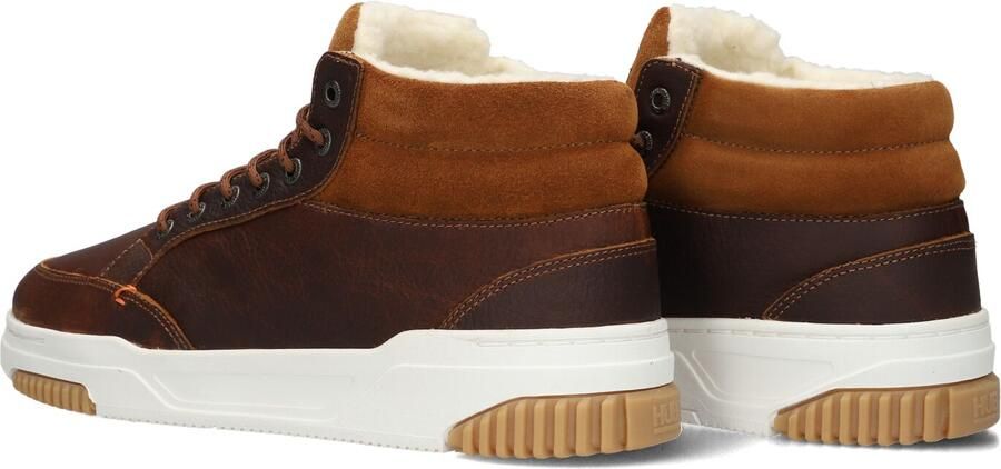 Hub Mark 2.1 Sneakers Heren Leren Sneaker Cognac - Foto 7