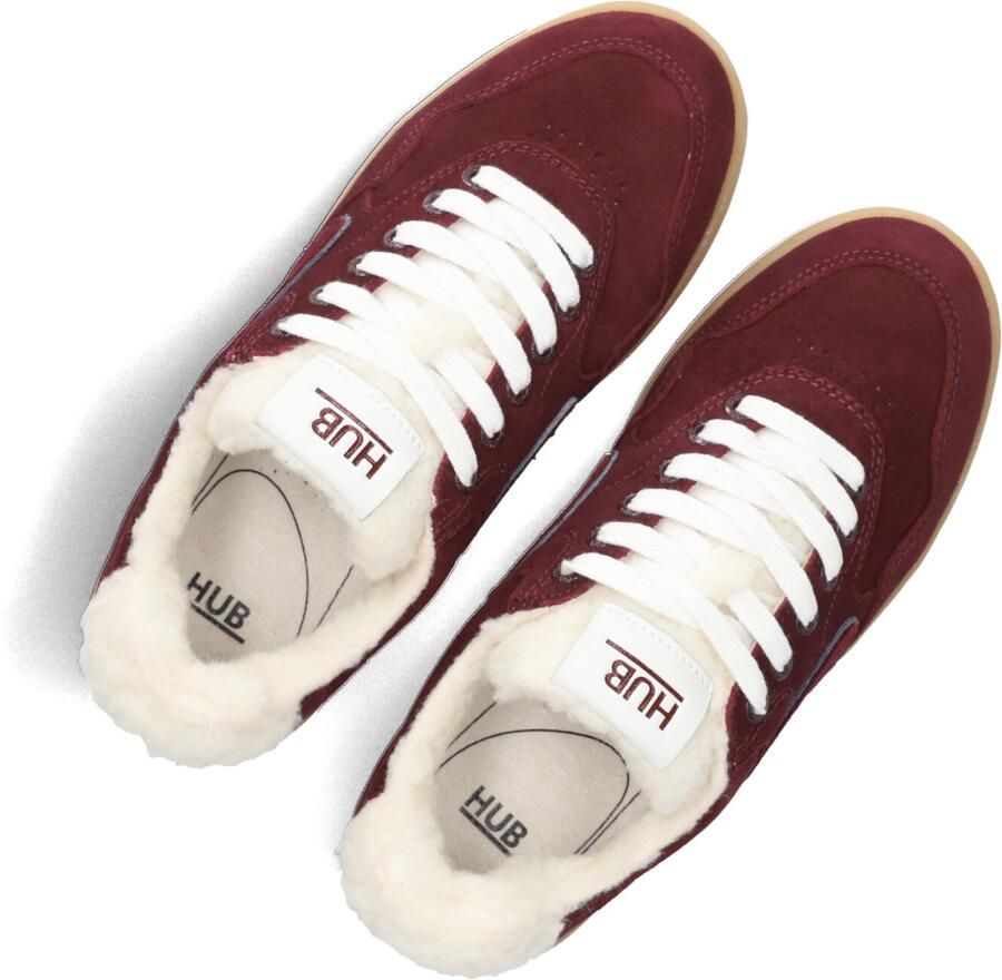 HUB Vancouver S57 suède sneakers bordeaux - Foto 4