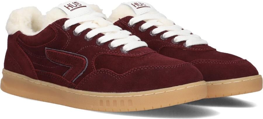 HUB Vancouver S57 suède sneakers bordeaux