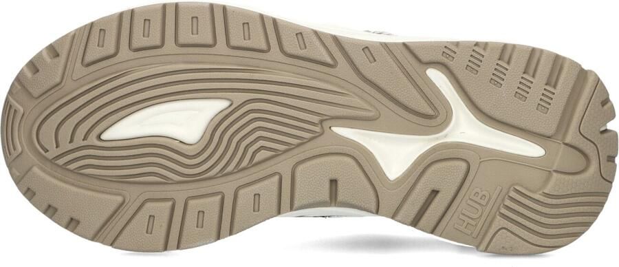 Hub Grid-w Sneakers Dames Leren Sneaker Wit - Foto 4