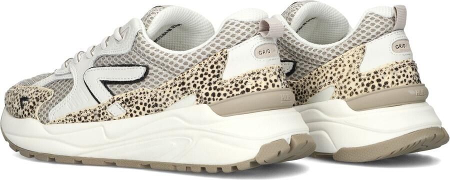 Hub Grid-w Sneakers Dames Leren Sneaker Wit - Foto 5