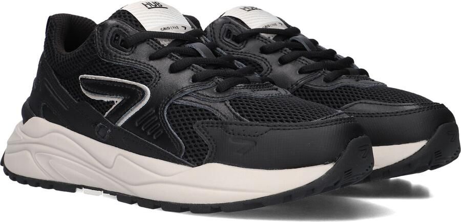 Hub Grid-w Sneakers Dames Zwart