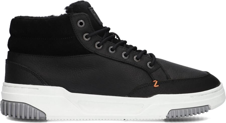 Hub Mark 2.1 Sneakers Heren Leren Sneaker Zwart