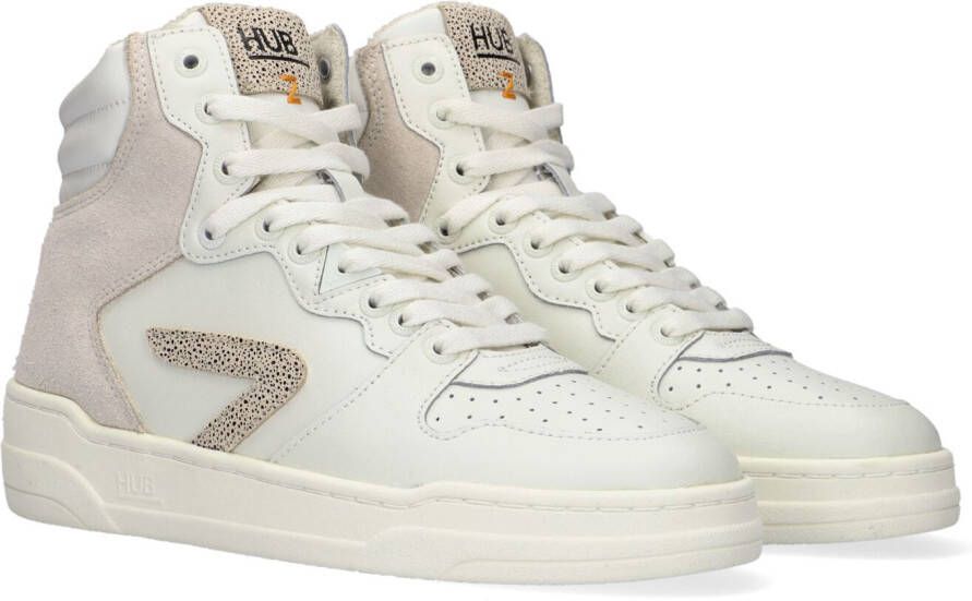 HUB Witte Hoge Sneaker Court-z High