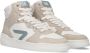 Hub Court z High Sneakers Leren Sneaker Dames Wit - Thumbnail 2