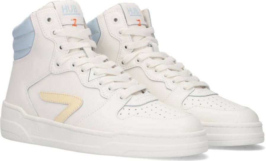 HUB Witte Hoge Sneaker Court-z High