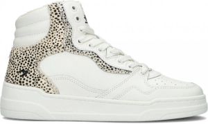 Hub Grip Hoge sneakers Leren Sneaker Dames Wit