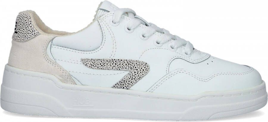 Hub Retro Sneaker Court-z Lage sneakers Leren Sneaker Dames Wit - Foto 2