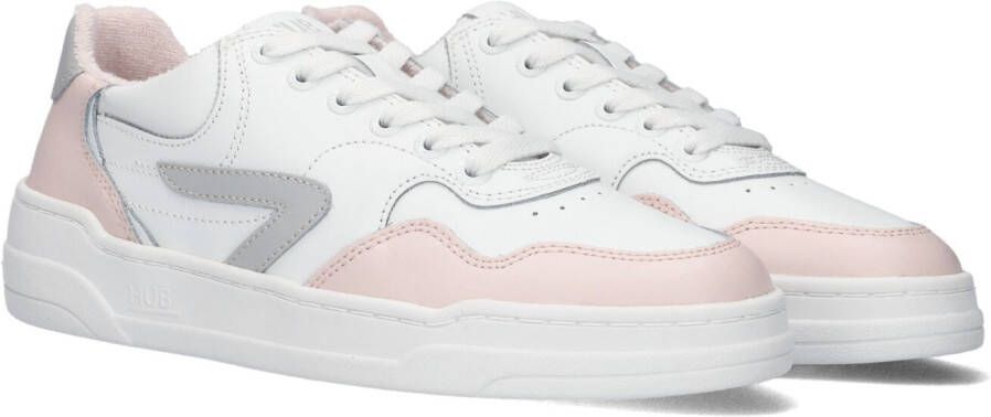 Hub Retro Sneaker Court-z Lage sneakers Leren Sneaker Dames Wit