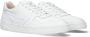 Hub Court-z Men Lage sneakers Leren Sneaker Heren Wit - Thumbnail 1