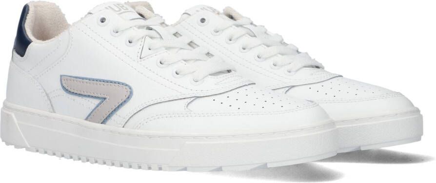 HUB Witte Lage Sneakers Duke