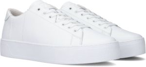 Hub Hook-w Plateau Ds Lage sneakers Leren Sneaker Dames Wit