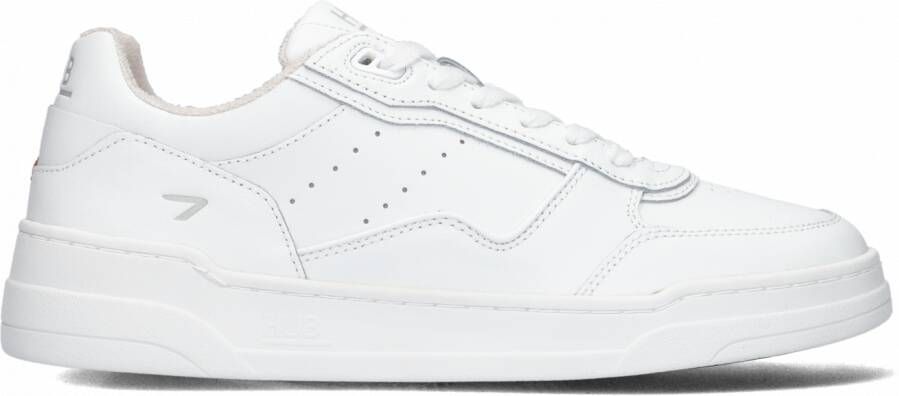 HUB Witte Lage Sneakers Match Men