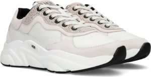 Hub Rock-w Lage sneakers Leren Sneaker Wit