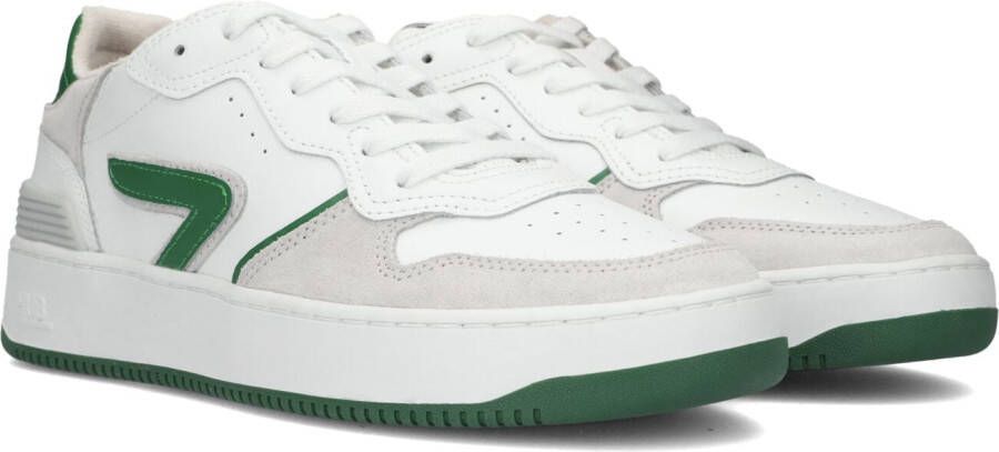 HUB Witte Lage Sneakers SmAsh Heren