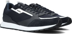 Hugo Boss Hugo Icelin Runn Lage sneakers Leren Sneaker Heren Blauw