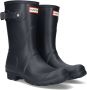 Hunter Boots Women's Original Back Adjustable Short Rubberlaarzen zwart - Thumbnail 1