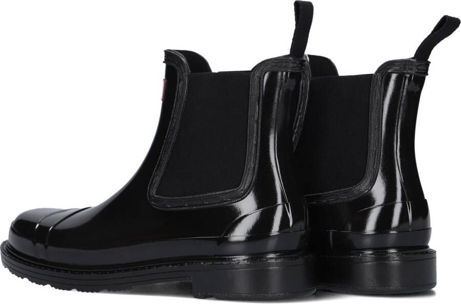 HUNTER Regenlaarzen Dames Womens Original Chelsea Maat: 37 Materiaal: Textiel Kleur: Zwart - Foto 3