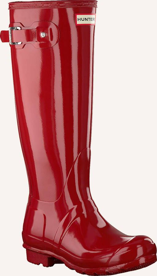 Hunter Stijlvolle Waterdichte Regenlaarzen Red Dames