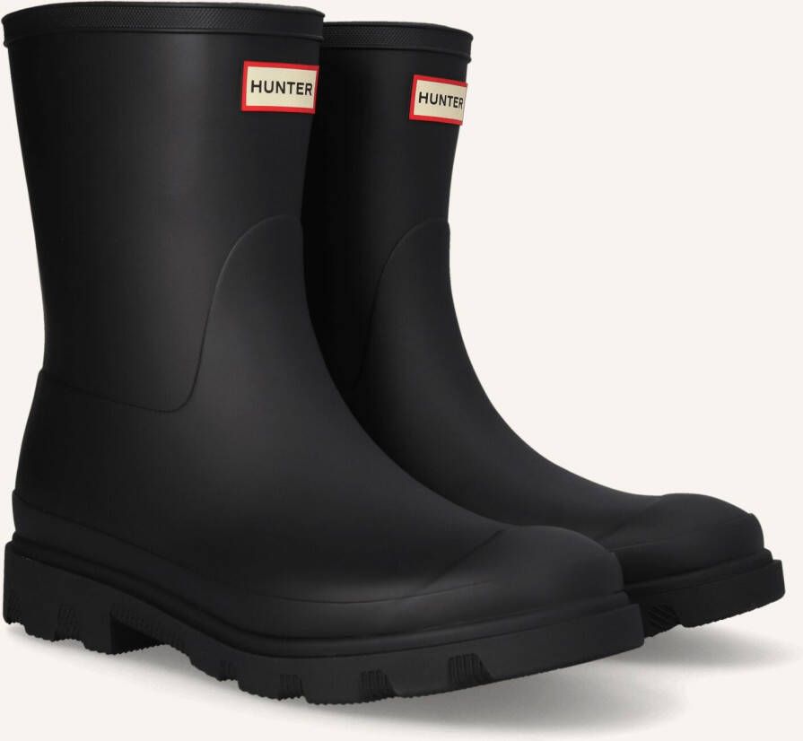 HUNTER Zwarte Laarzen Downpour Short Wellington Boots