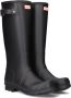 Hunter Original Tall Wellington Boots Zwart Heren - Thumbnail 4