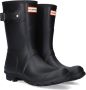 Hunter Zwarte Rubber Enkellaarzen voor Vrouwen Black Dames - Thumbnail 1