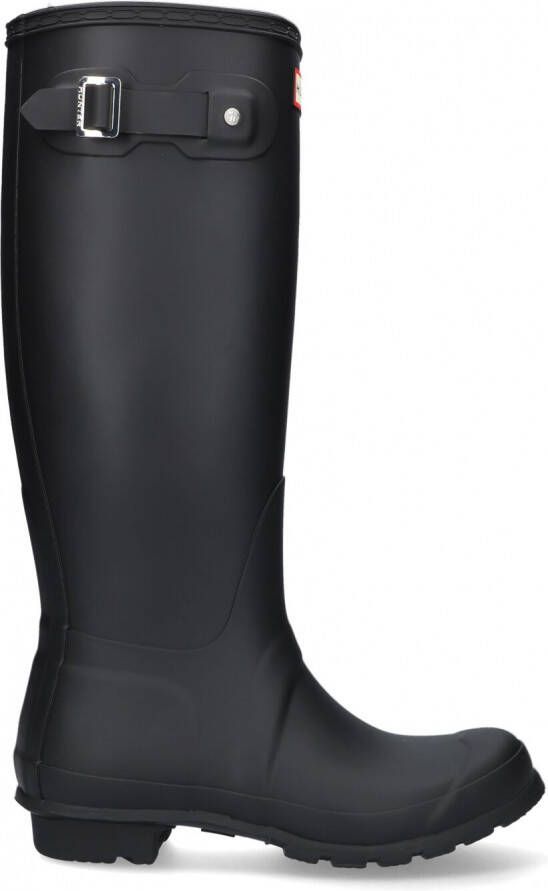 Hunter Regenseizoen Dames Synthetische Regenlaarzen Black Dames