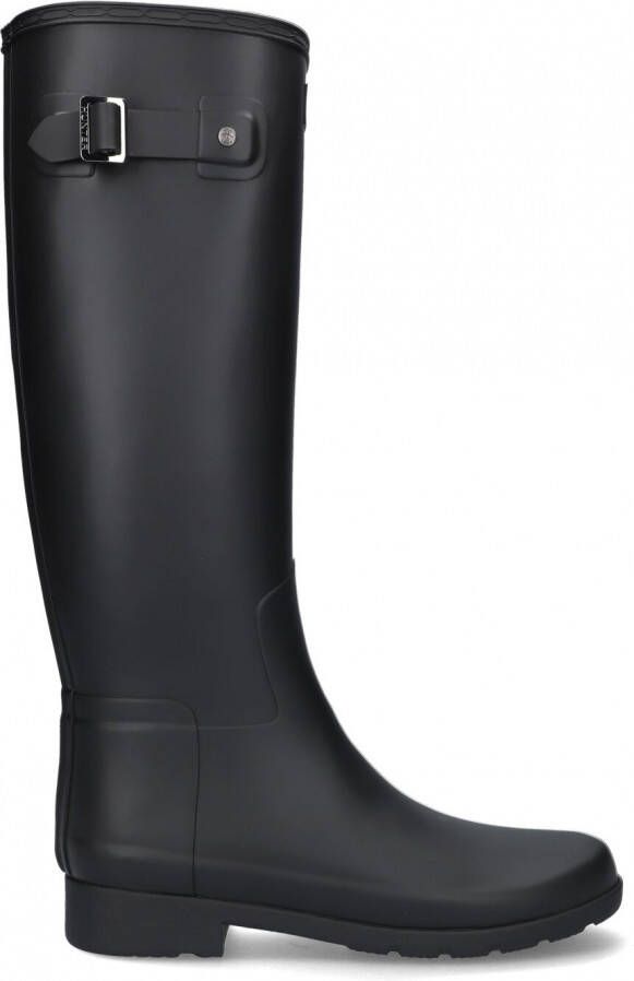 Hunter Boots Women's Refined Tall Boot Rubberlaarzen zwart - Foto 2