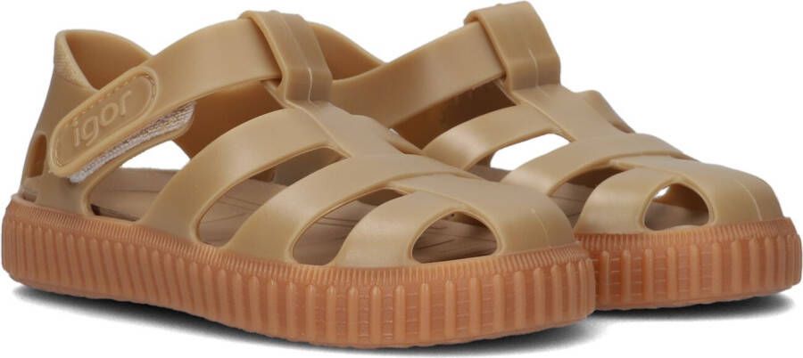 Igor NICO MeisjesSandalenKindersandalen Taupe