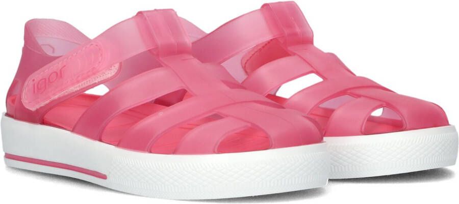 Igor waterschoenen fuchsia Roze Meisjes Rubber Effen 24