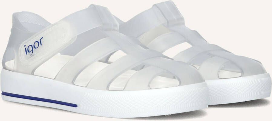Igor Star waterschoenen Transparant kids Meisjes Rubber Effen 25