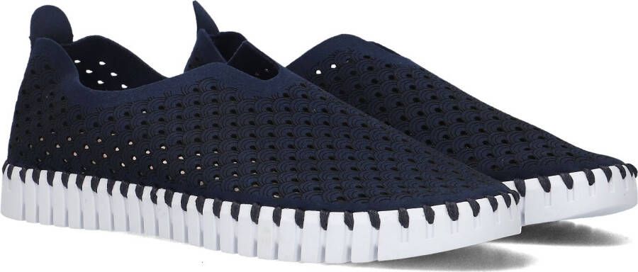 ILSE JACOBSEN Instappers Dames Tulip3275 Maat: 37 Materiaal: Textiel Kleur: Blauw