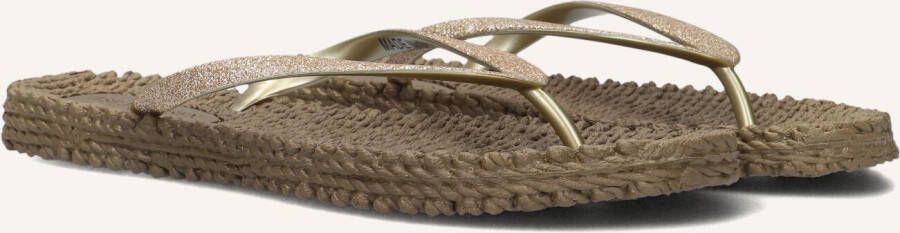 ILSE JACOBSEN Teenslippers Dames Cheerful01 Maat: 39 Materiaal: Rubber Kleur: Bruin