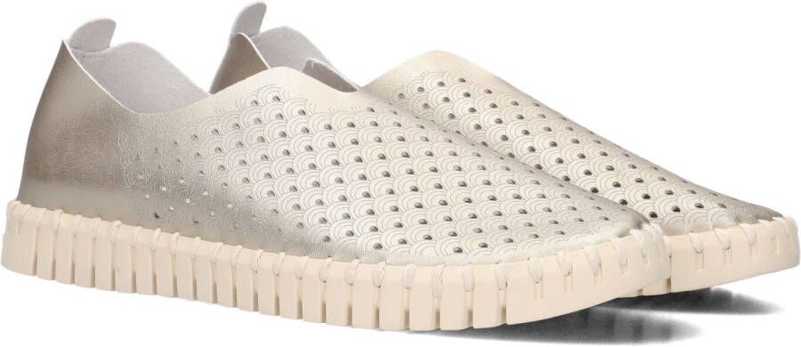 ILSE JACOBSEN Instappers Dames Tulip3576 Maat: 40 Materiaal: Leatherlook Kleur: Goud