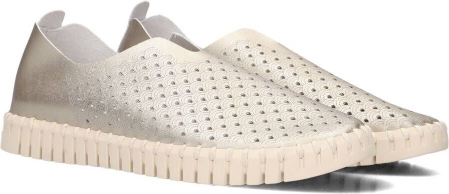 ILSE JACOBSEN Instappers Dames Tulip3576 Maat: 41 Materiaal: Leatherlook Kleur: Goud