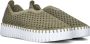 ILSE JACOBSEN Instappers Dames Tulip3373 Maat: 40 Materiaal: Textiel Kleur: Groen - Thumbnail 1