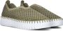 ILSE JACOBSEN Instappers Dames Tulip3373 Maat: 40 Materiaal: Textiel Kleur: Groen - Thumbnail 1