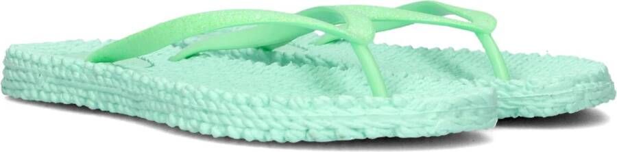 ILSE JACOBSEN Teenslippers Dames Cheerful01 Maat: 36 Materiaal: Rubber Kleur: Groen