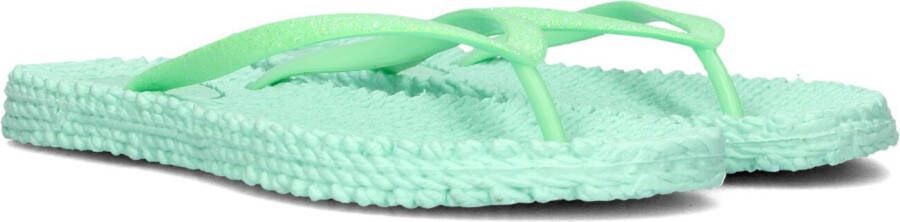 ILSE JACOBSEN Teenslippers Dames Cheerful01 Maat: 38 Materiaal: Rubber Kleur: Groen