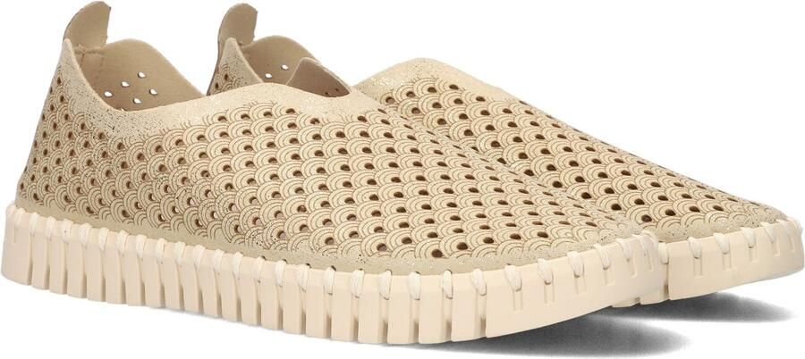 ILSE JACOBSEN Instappers Dames Tulip3223 Maat: 36 Materiaal: Textiel Kleur: Beige
