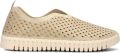 ILSE JACOBSEN Instappers Dames Tulip3223 Textiel Beige - Goud