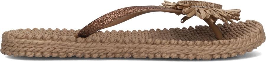 ILSE JACOBSEN Teenslippers Dames Cheerful16f Maat: 39 Materiaal: Rubber Kleur: Beige - Foto 5