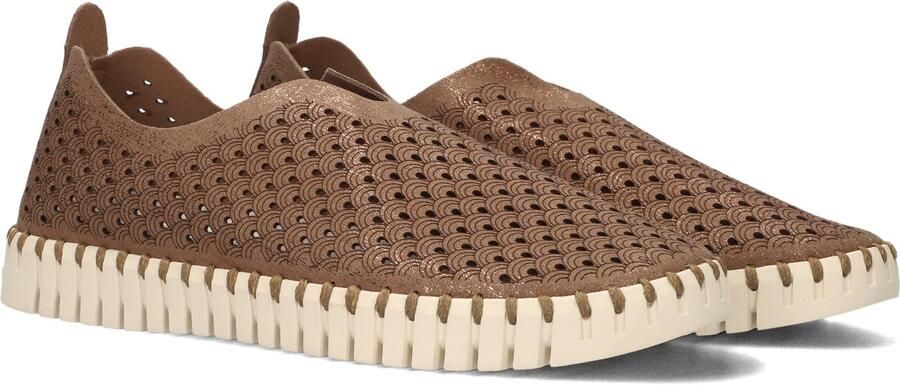 ILSE JACOBSEN Instappers Dames Tulip3223 Maat: 37 Materiaal: Leer Kleur: Bronskleurig