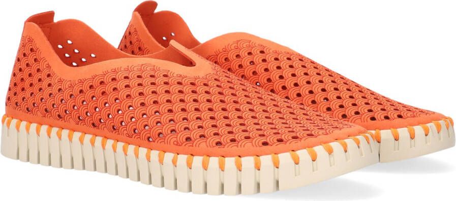 ILSE JACOBSEN Instappers Dames Tulip3275 Maat: 39 Materiaal: Textiel Kleur: Oranje