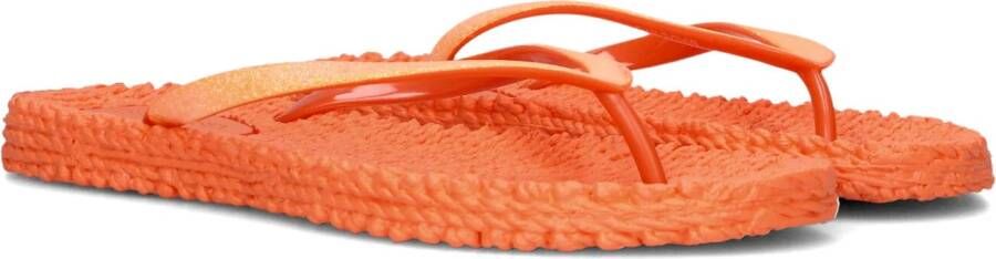 ILSE JACOBSEN Teenslippers Dames Cheerful01 Maat: 41 Materiaal: Rubber Kleur: Oranje