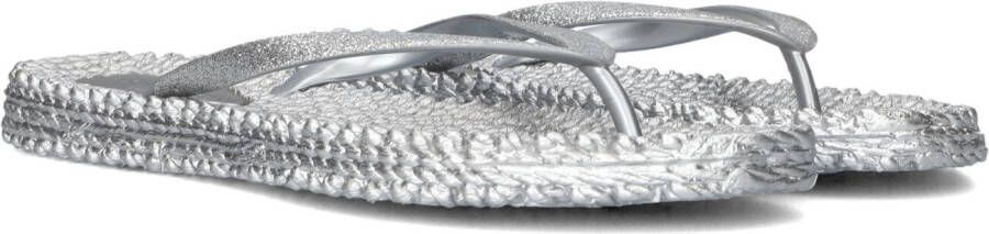 ILSE JACOBSEN Teenslippers Dames Cheerful01 Maat: 42 Materiaal: Rubber Kleur: Zilver