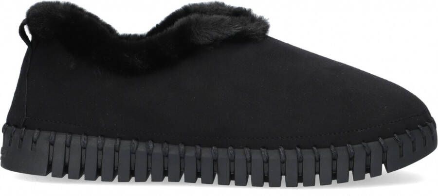 ILSE JACOBSEN Pantoffels Dames Tulip3050 Maat: 37 Materiaal: Suèdelook Kleur: Zwart - Foto 2