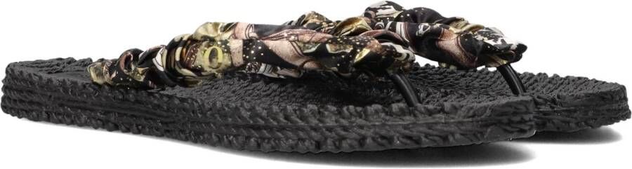 Ilse Jacobsen Slippers met stoffen band CHEERFUL05 001 Black